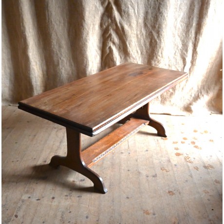 Early 20thC Low Oak Table